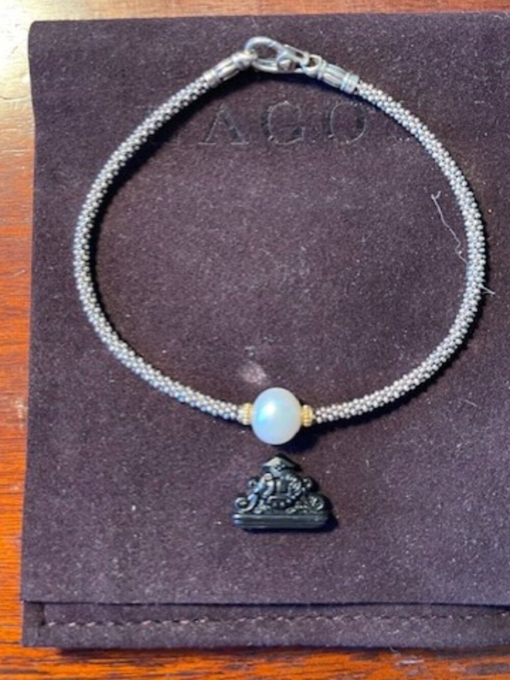Lagos Caviar Pearl Bracelet